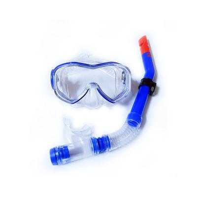 China Glass Tube Eco-friendly Swimming Fins Sets Eco-friendly Material Diving Swimming Snorkeling Mask For Diving for sale