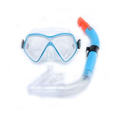 China Swim Scuba Diving Equipment Half Face Mask Waterproof Eco-friendly Material Swimming Diving Set For Adult for sale