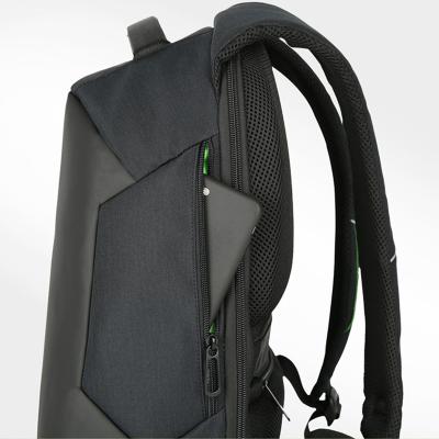 China Waterproof Men Backpack USB Solar Powered Charging Backpack 15.6