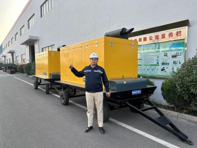 中国 200KW 250KVA モバイル産業用発電機 軽量 静かな家庭用発電機 販売のため