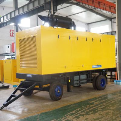 China Stalen mobiele lichtcentrale generator, zware Genset Lighting Tower Te koop