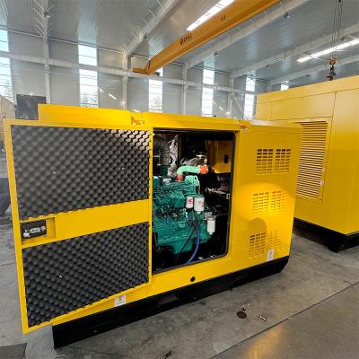 China Low Fuel Consumption Silent 3 Phase Generator 75kw 80kw 100kw CE en venta