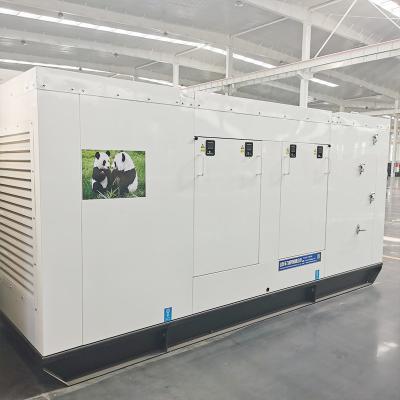 China China Silent Type 50kva 40kw Diesel Generator Set with Stamford Alternator 380V Rated Voltage 3-Phase ATS 40kw Rated Power for sale