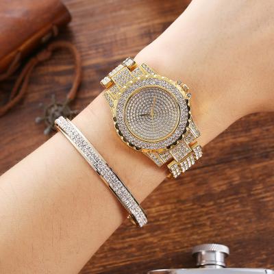 China Iced Out Day/Date Hop Out Paved Rhinestone CZ Bling Bracelet Watch For Mens Jewelry for sale