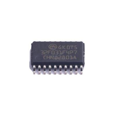 China STM32F031F4P7 new original STM32F031F4P7 48MHz microcontroller MCU chip 16/32-BITS TSSOP-20 for sale