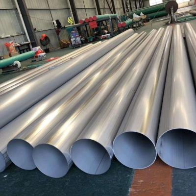 China 4K 8K Round SS 304 Pipe Hot Drawn 3mm GB DIN EN 1mm-2500mm for sale