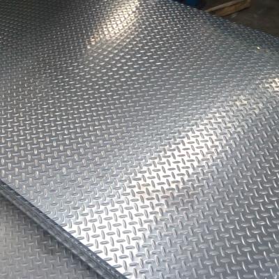 China Anti Slip Decorative Stainless Steel Checkered Plate 1250 1500mm for sale