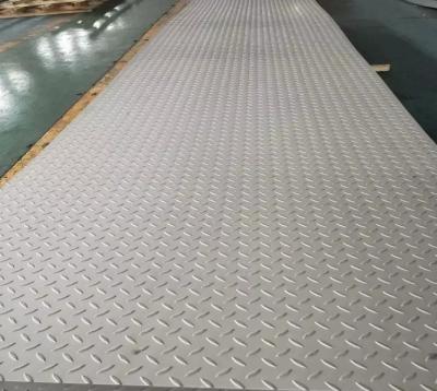 China Hairline S30403 Stainless Steel Checkered Plate 1000x2000mm 1219x2438mm 1219x3048mm for sale