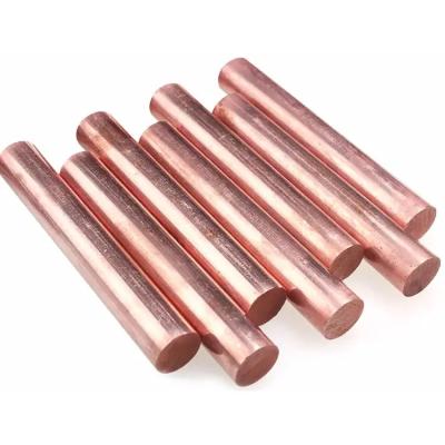 中国 99.99%純粋で赤い銅の丸棒8mm C24000 C27000 CuZn30 CuZn35 販売のため