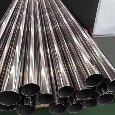 China AISI ASTM A554 A312 A270 Ss 201 304 304L Mirror Polished SS Seamless Pipe Tube Square Round Seamless Welded for sale