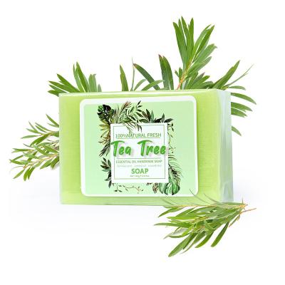 China OEM Low MOQ Natural Cleansing Foundation Quality Wholesale ODM Oil Brightening Green Tea Oil Face and Body Soap for sale