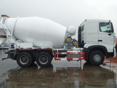 China SINOTRUK HOWO 9 CBM Transit Mixer Truck in Philippines China Concrete Mixer Truck with Low Price Sale ZZ1257N3841W for sale