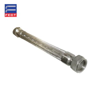 China Industry Stainless Steel Flexible Metal Braid Hose With Union Nuts Fitting for sale