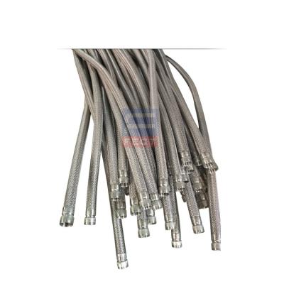 China Petroleum Inner Cone Wire Connector Stainless Steel Metal External Garden Hose for sale