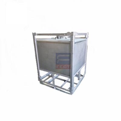 China Price Collapsible And Stackable Stackable Metal Steel Pallet For Liquid for sale