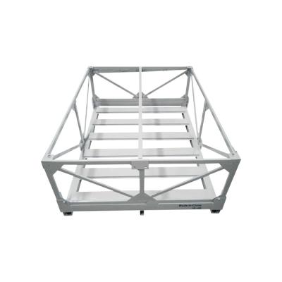 China Heavy Duty Industrial Pallet Mail Storage Stackable Warehouse Vertical Stackable Metal Racks for sale