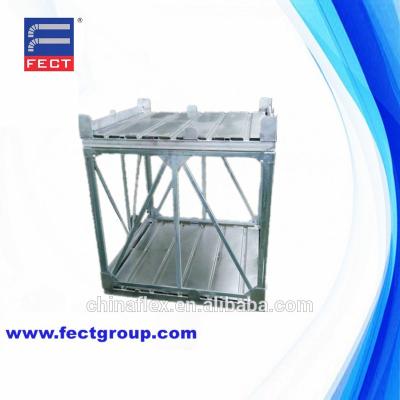 China Steel Pallet Storage Box Carbon Steel / Stainless Steel Metal Shipping Cages For Sale for sale