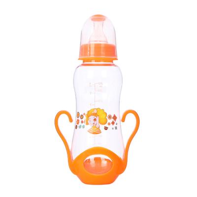 China BPA Free Bpa Free Edible Grade 260ml PP Baby Bottle , Baby Feeding Bottle for sale