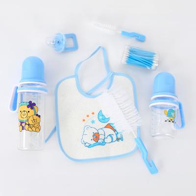 China BPA Free 7pcs Baby Bottle Gift Set, Baby Bottle Set, Feeding Bottle Set for sale