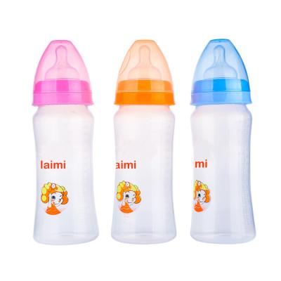 China BPA Factory Free Handle 320ml 11oz Wide Neck PP Feeding Bottle Various Manufacturing for sale