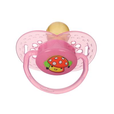 China Cute round head round head natural rubber baby bpa free baby pacifier BPA free for sale