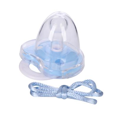 China BPA free round head silicone soother baby pacifier funny round pacifiers bpa free for sale