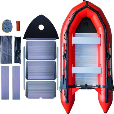 China Popular PVC Inflatable Boat Design Size 400cm Inflatable Boats For Sale Inflatable Fishing Boat for sale