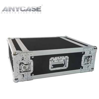 China Good Quality 9mm Plywood Flight Case 2U Hard Aluminum DJ Laptop Tool Case Stand Case For Computer DJ Mixer Controllers Audio for sale