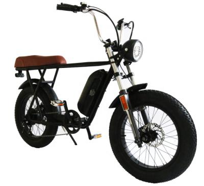 China XuFeng Outlet Factory Fast Speed ​​Tire 2 Motors 500W Steel Fat Electric Bicycle for sale