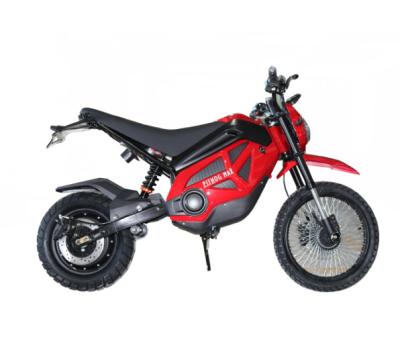 China Fashionable High Speed ​​Lithium Battery Disc Brake 3000W Electric Motorcycle For Adults 1750*550*1100mm for sale