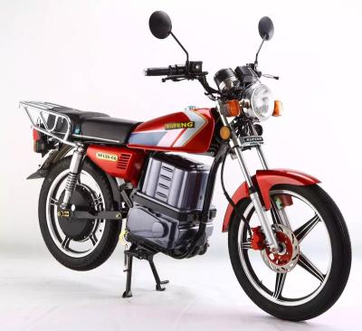 China 2021 high quality 72V32Ah 1500W lead acid electric motorcycle with disc brake 1800*600*1100 for sale