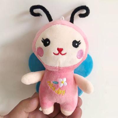 China Play custom butterfly plush toys butterfly Toys key chain customized ornament Children's toy ornaments for sale