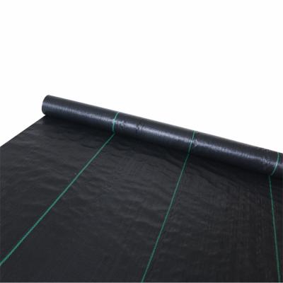 China 1.5m Black Color Heavy Duty Weed Control Weed Barrier Landscape Cloth Weed Barrier Cloth Agricultural Weed Barrier Cloth for sale