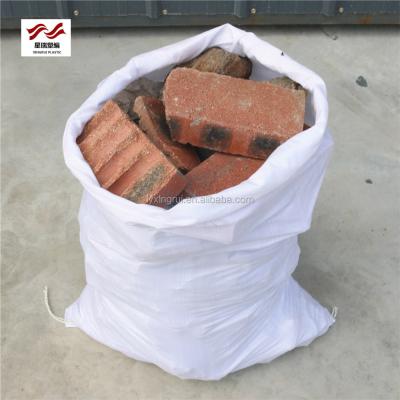 China Safety High Quality Polypropylene Woven Bag For Gravel Construction Waste Rubble for sale