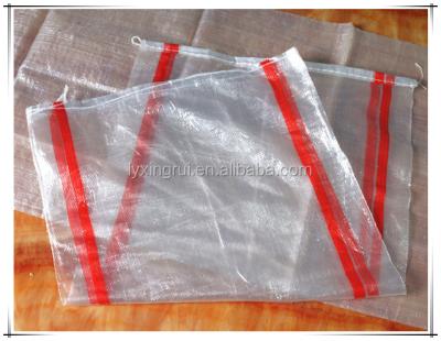 China Safety Transparent PP Woven Bag For Vegetable, Potato, Tomato, Onion Packaging for sale