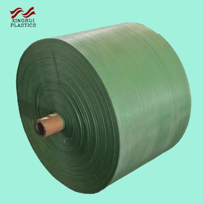 China Polypropylene Woven Sack Rolls / Security Bag , Tubular PP Woven Sack Roll for sale