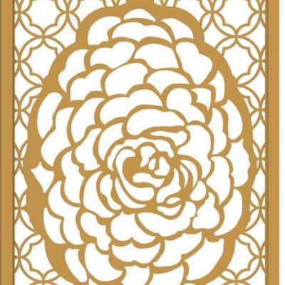 China Traditional Chinese Metalwork Customized CNC Laser Cut Decorative Aluminum Wall Panels for sale