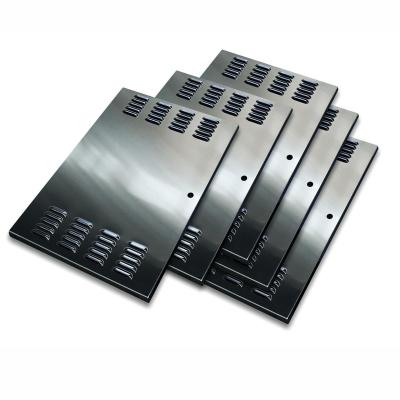 China Copper/Alloy Stainless Steel/Carbon Steel/Aluminum/Custom Steel Aluminum Plate Sheet Metal Fabrication Punch Work for sale