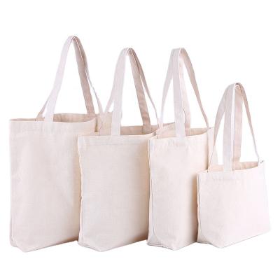 China Custom cotton canvas tote bag cotton canvas bag reusable shopping bags 20*22cm for sale