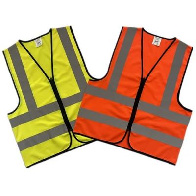 China Anti-wrinkle Promotion Saft Reflective Construction security clothing reflector jackets construction safety vest for sale