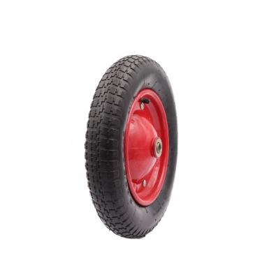 China Construction 3.00-8 Wheelbarrow Rubber Wheel Rubber Pneumatic Garden Tire for sale