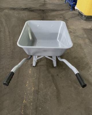 China Metal wheelbarrow WB2011 heavy duty garden construction factory price for Armenia, Liberia, Congo and Angola wheelbarrow for sale