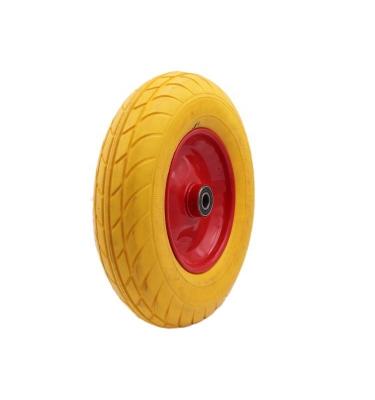 China New Design 4.00-8 Polyurethane Wheelbarrow Wheel Construction Rubber Pneumatic Tire for sale