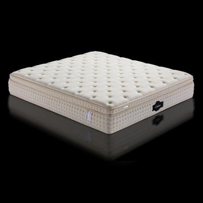 China High Quality Hypoallergenic Mattresses Pocket Spring Bed Mattress , Bamboo Fiber Mattress Pad Bamboo for sale