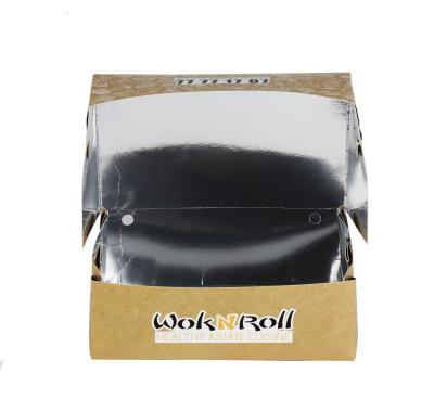 中国 Disposable Disposable Noodle Takeout Rice Box Aluminum Foil Food Packaging Boxes For Fast Foods 販売のため