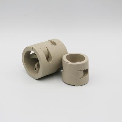 China 16mm 25mm 38mm 50mm Resistente a los ácidos Cerámica Pall Anillo Columna de embalaje en venta