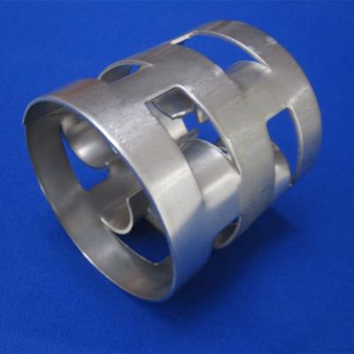 China 304 316 Carbon Steel Metal Random Packing Metal Pall Ring 25 mm, 38 mm, 50 mm, 76 mm Te koop