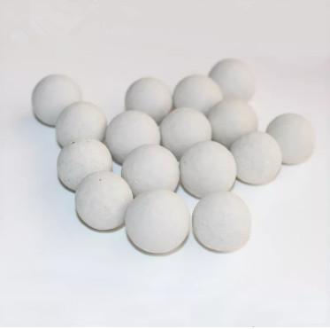 China Grey Catalyst Bed Suport Media Alumina Oxide Ceramic Balls In Reactor for sale