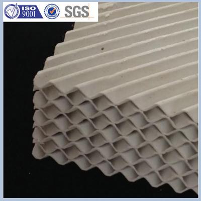 China Ceramic Structured Packing Ceramic Block 350Y For Fining and Distillation for sale