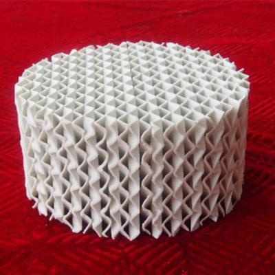 China High Efficiency Ceramic Tower Packing Structured Packing 125X, 250X, 350X, 450X, 500X, 700X zu verkaufen